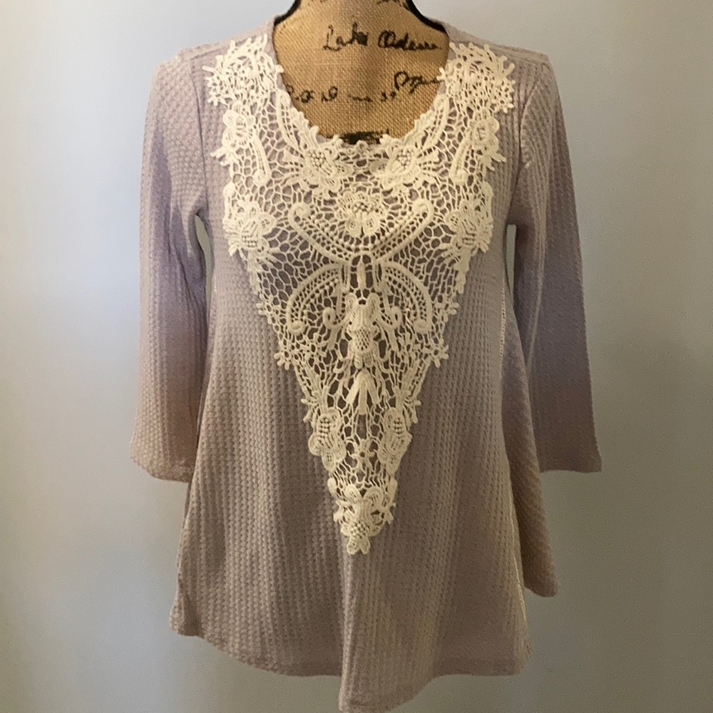Maurices Thermal Top with Crochet